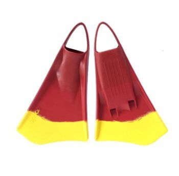 OPTION FINS MK2 (Vermelho/Amarelo)