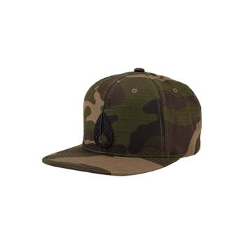 BONE NIXON ICON SNAPBACK WOODLAND CAMO