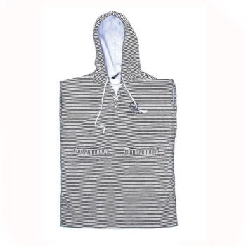 OCEAN & EARTH PONCHO FEMININO TIE FRONT HOODED