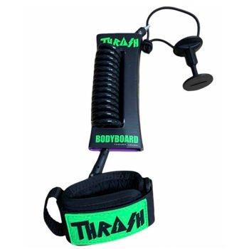 THRASH WRIST LEASH (Black/Green)