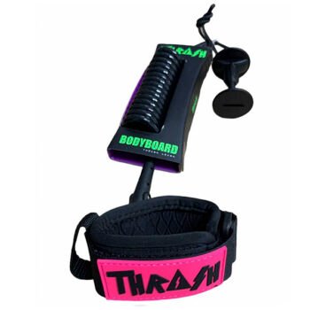 THRASH WRIST LEASH (Black/Pink)