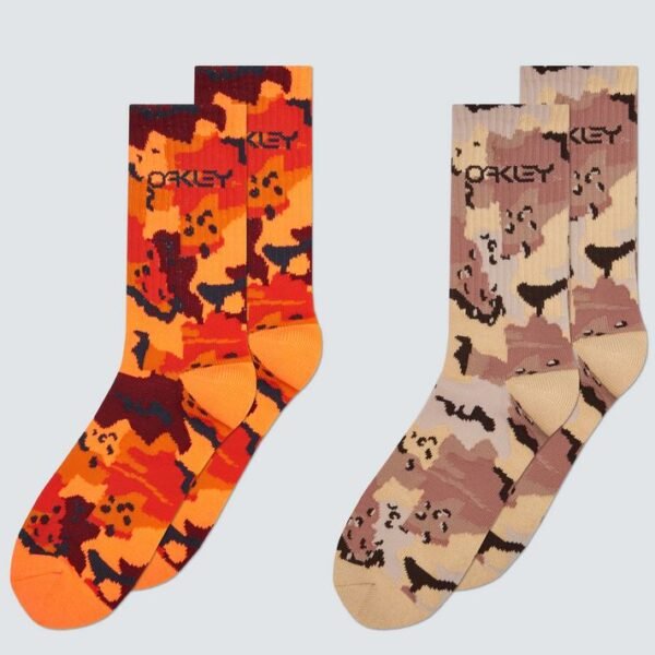 OAKLEY B1B CRAZY CAMO SOCKS