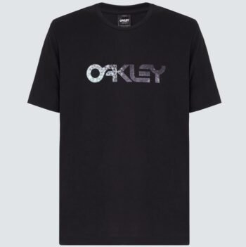 OAKLEY B1B NEBULOUS LOGO TEE BLACKOUT