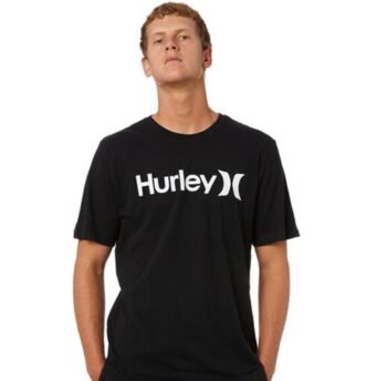 HURLEY T-SHIRT EVD WSH OAO SOLID SS BLACK