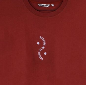 PUKAS T-SHIRT S/S TEE SURFING WITH FRIENDS (Hemp)