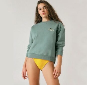 PUKAS SWEAT BÁSICA WMN CREW FLEECE PARADISE CREW (Jungle)