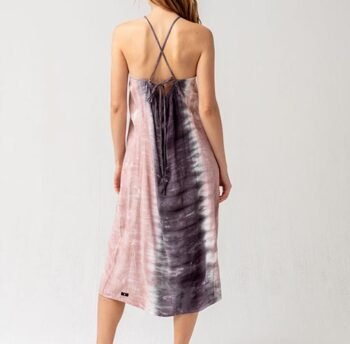 HURLEY DIPPED MIDI DRESS (Grey)