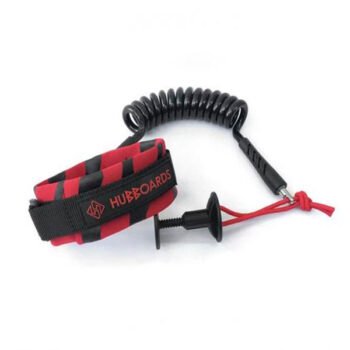 HUBBOARDS COMP BICEP LEASH (Black/Red)