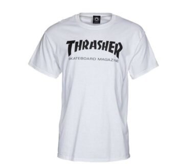THRASHER T-SHIRT SKATE MAG (White)