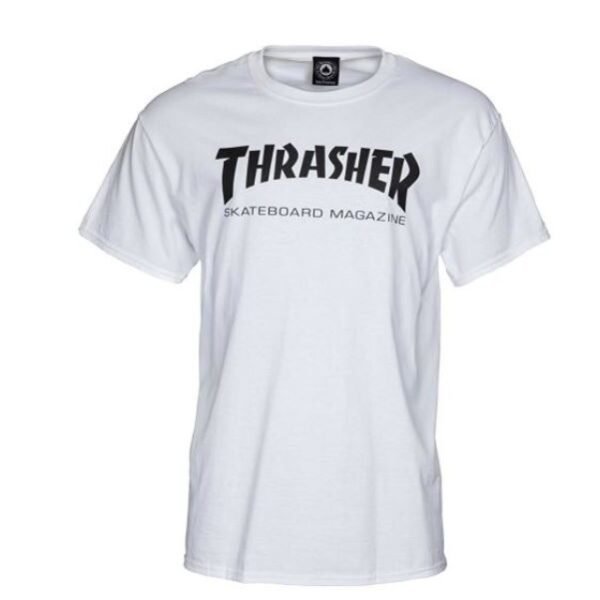 THRASHER T-SHIRT SKATE MAG (White)