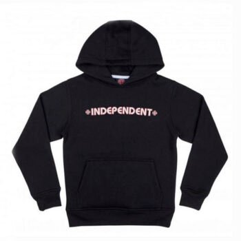 INDEPENDENT YOUTH HOOD BAR CROSS (Black)