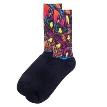 SANTA CRUZ SOCKS TOXIC WASTELAND (Black)