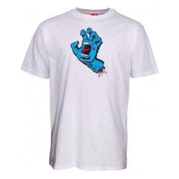 SANTA CRUZ T-SHIRT SCREAMING HAND (White)