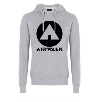 AIRWALK SWEAT CAPUZ LOGO ESTAMPADO (Cinza)