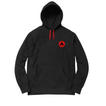 AIRWALK SWEAT CAPUZ LOGO ESTAMPADO EM BORRACHA (Preta)