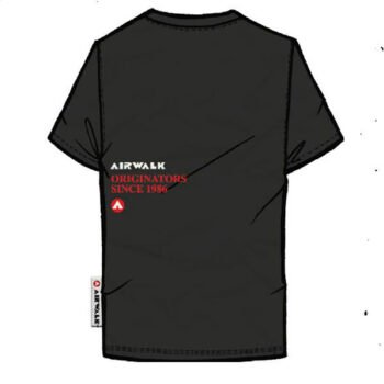 AIRWALK T-SHIRT LOGO MULTI (Preta)