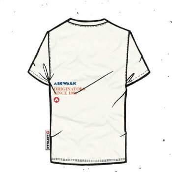 AIRWALK T-SHIRT LOGO MULTI (Branca)