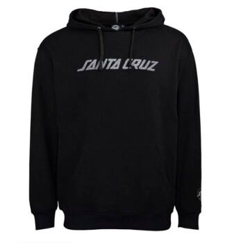 SANTA CRUZ HOOD STRIP CHENILLE HOOD (Black)