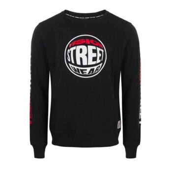 VISION STREET WEAR SWEAT LOGO ROUNDED BOX (Preto)