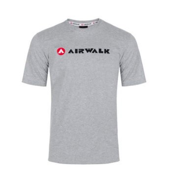 AIRWALK T-SHIRT LOGO CLÁSSICO CINZA