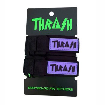 THRASH FIN TETHERS (Black/Purple)