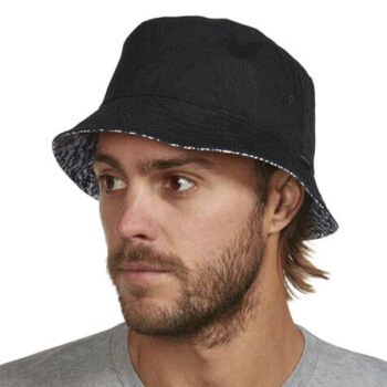 CHAPÉU NIXON UNDERCOVER BUCKET HAT (Black Digi Glitch)