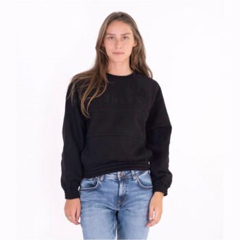 HURLEY WOMEN LOUNGE CREW (Black)