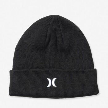 HURLEY MEN ICON CUFF BEANIE (Black)
