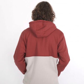HURLEY MEN HUDSON BURRRITO ANORAK (Redstone)