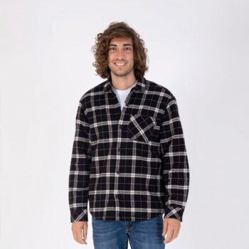 HURLEY MEN SANTA CRUZ SHERPA LINED SHACKE (Black)
