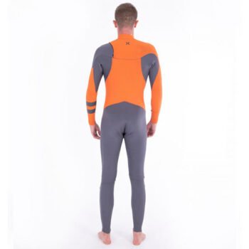 HURLEY MEN ADVANTAGE 4/3MM FULLSUIT (Grey/Orange)