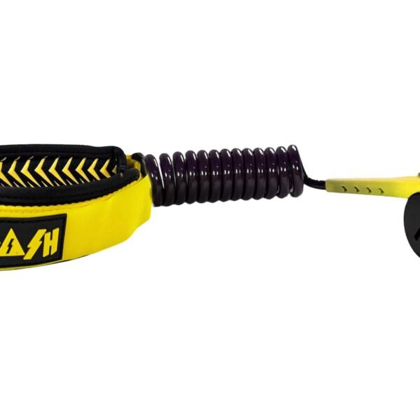 THRASH LEASH BICEP V-GRIP (Yellow-Black) – Premium Cord 8MM