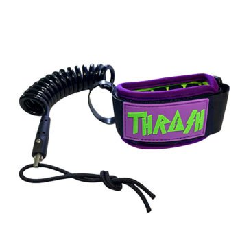 THRASH LEASH V2 KID ERGO BICEP (Black/Purple & Green)
