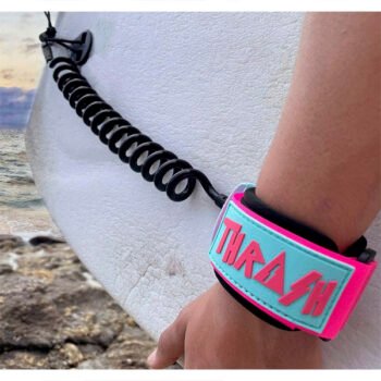 THRASH WRIST LEASH (Pink/Blue)