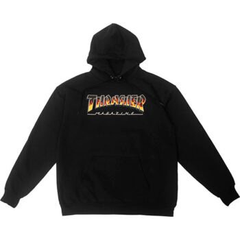 THRASHER HOODY BBQ REDUX (Black)
