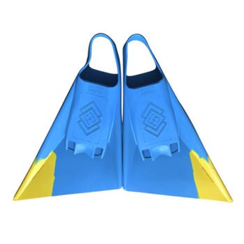 HUBBOARDS AIR HUBB SWIMFINS (Aqua/Yellow)