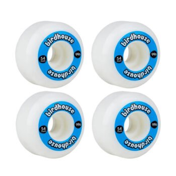 BIRDHOUSE WHEELS LOGO 99a (PK 4) – Blue