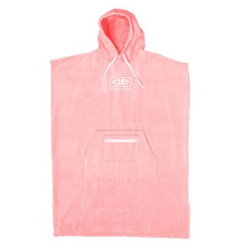 OCEAN & EARTH LADIES HOODED PONCHO (Pink)