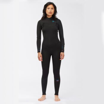 FATO FEMININO NEOPRENE BILLABONG 403 SYNERGY CZ FULL (Black Palms)
