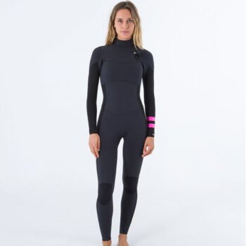 HURLEY WOMEN PLUS 4/3MM FULLSUIT (Black/Graphite)