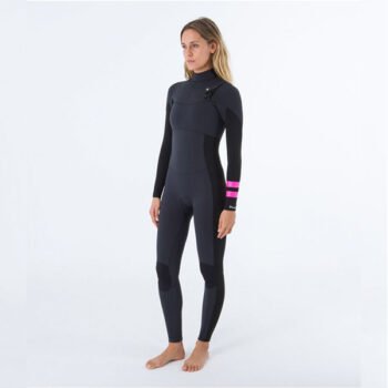 HURLEY WOMEN PLUS 4/3MM FULLSUIT (Black/Graphite)