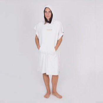 HURLEY WOMEN OAO HOODED TOWEL (Jet Stream)