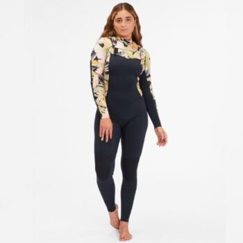 FATO FEMININO BILLABONG 403 SALTY DAYZ FULL SURF CAPSULE 4/3mm (Jungle Night)