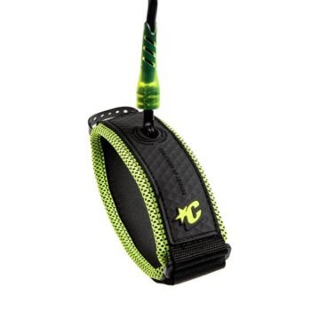 CREATURES RELIANCE BICEP LEASH (Black/Lime)