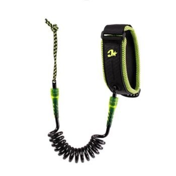CREATURES RELIANCE BICEP LEASH (Black/Lime)