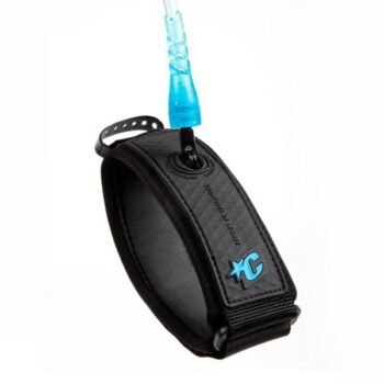 CREATURES RELIANCE BICEP LEASH (Cyan Speckle/Black)