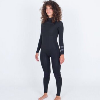 HURLEY WOMEN AIR 4/3MM FULLSUIT (Black)