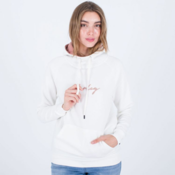HURLEY SCRIPT LOGO HOOD (Marshmallow)