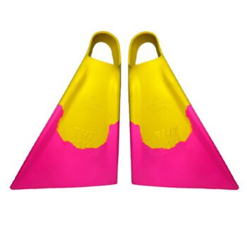 THRASH FINS (Yellow/Pink)