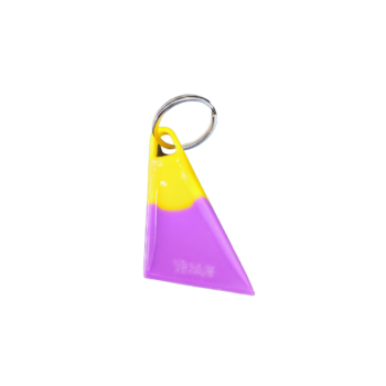 THRASH PORTA-CHAVES FINS (Purple / Yellow)